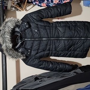 Girls hooded winter jacket